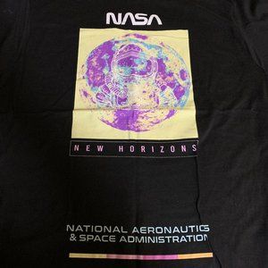 New NASA Large Black Tee